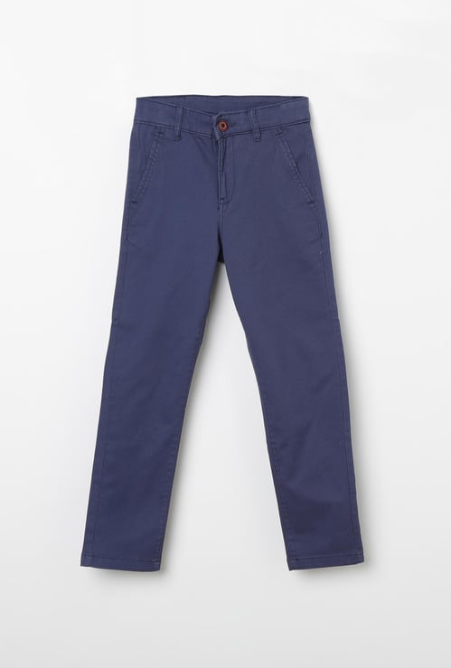 BOSSINI Solid Casual Trousers