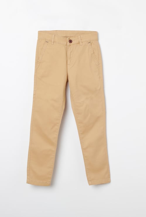 BOSSINI Solid Casual Trousers