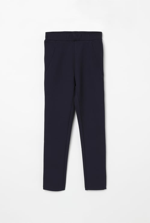 BOSSINI Solid Skinny Fit Treggings