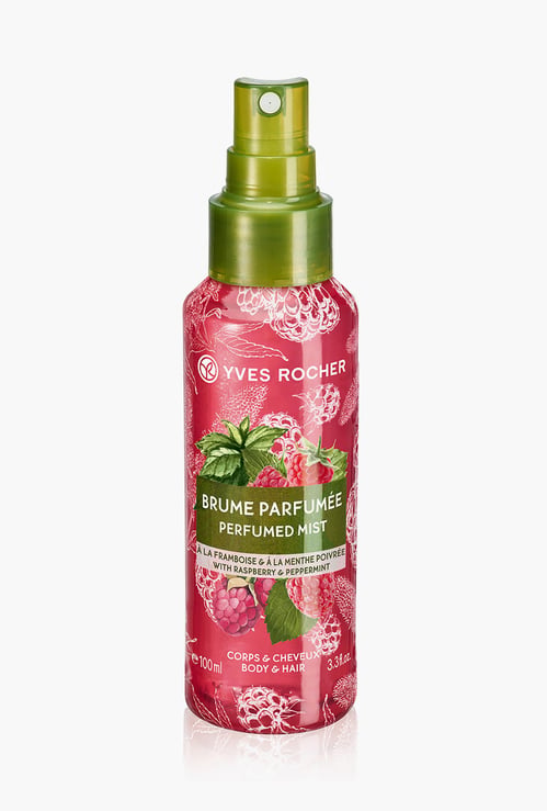 YVES ROCHER Raspberry Peppermint Body and Hair Mist- 100ml