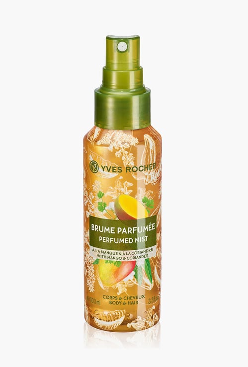 YVES ROCHER Mango Coriander Body and Hair Mist- 100ml