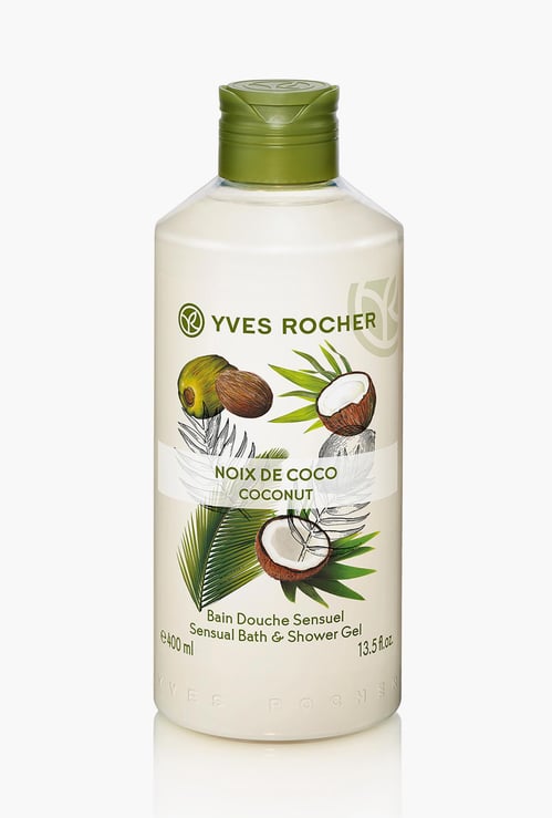 YVES ROCHER Sensual Bath and Shower Gel - Coconut