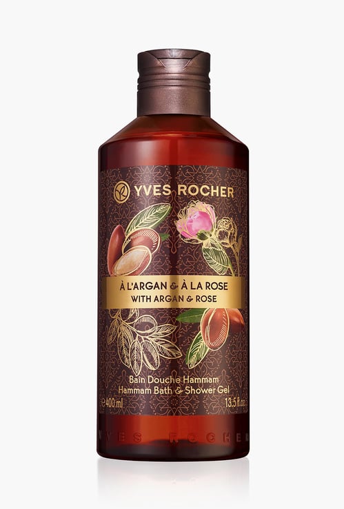 YVES ROCHER Bath and Shower Gel-Argan Rose Petals