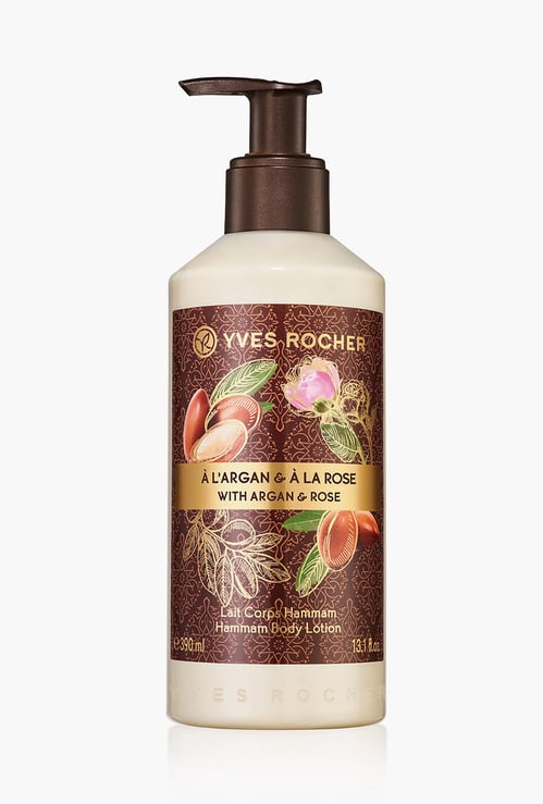 YVES ROCHER Argan Rose Petals Body Lotion - 390ml