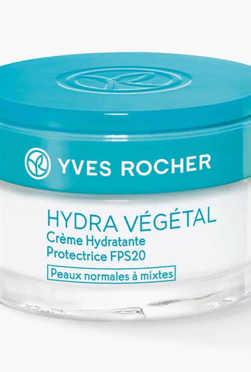 YVES ROCHER Hydra Vegetal Spf20 Protective Moisturizing Cream- 50ml