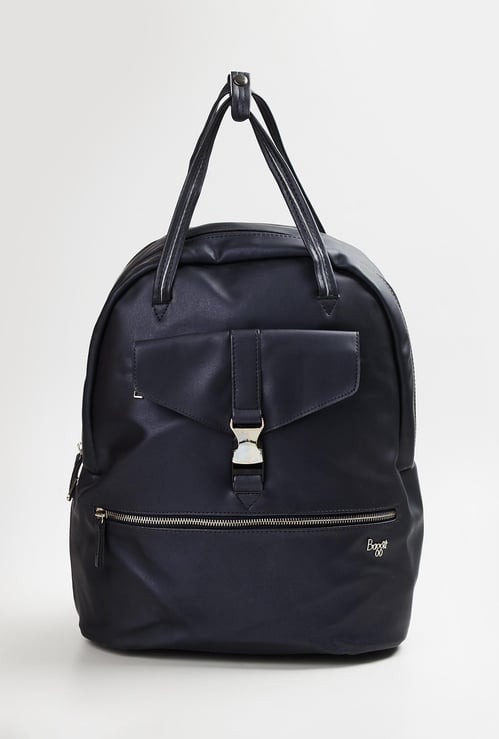 BAGGIT Women Solid Backpack
