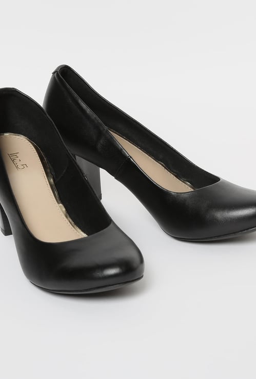INC.5 Solid Pumps with Block Heels