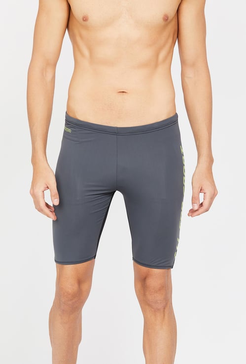 KAPPA Typographic Print Elasticated Shorts