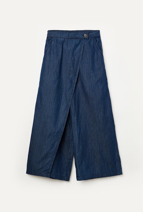 FAME FOREVER YOUNG Girls Layered Flared Pants