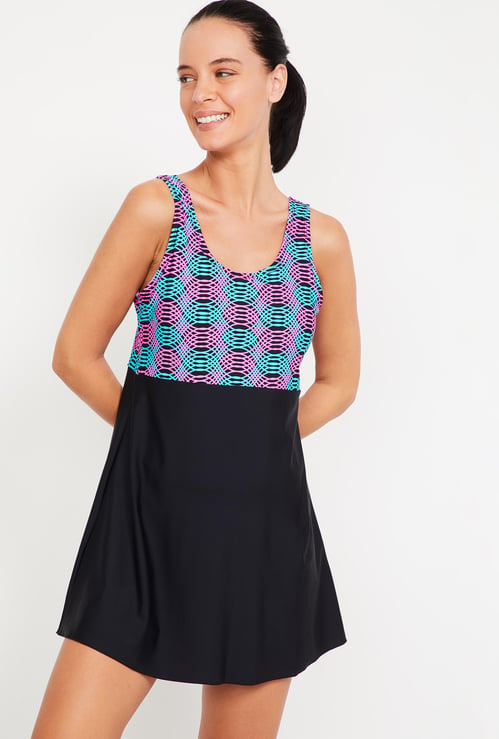 KAPPA Printed Swimming Dress