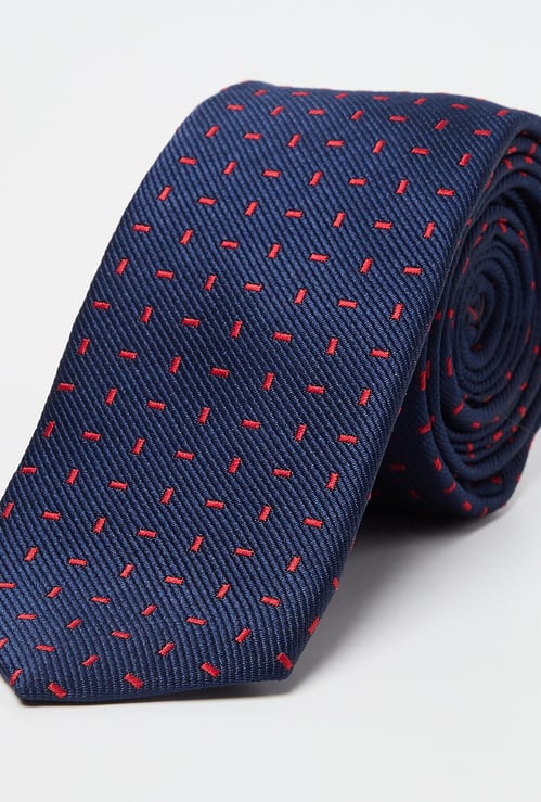 CODE Woven Design Broad Tie