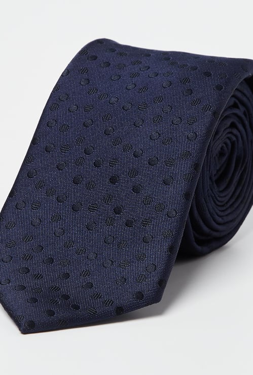 CODE Woven Design Broad Tie