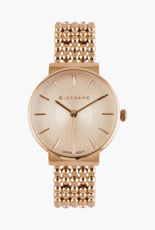 GIORDANO Women Analog Watch with Metal Strap - GD-2098-33