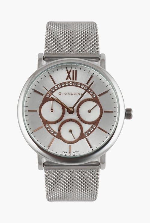 GIORDANO Women Analog Watch with Metal Strap - GD-2108-11