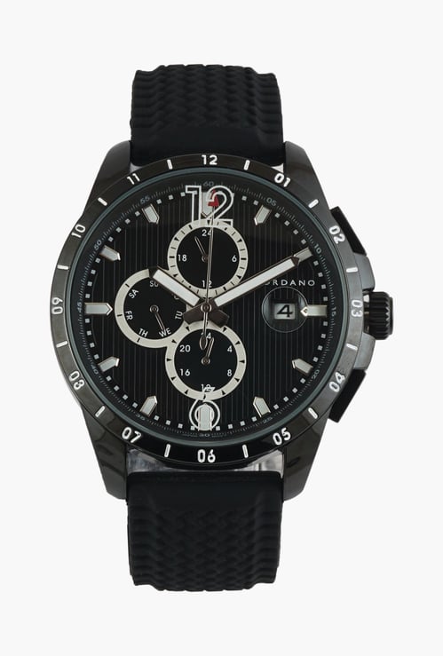 GIORDANO Men Chronograph Watch with Silicone Strap - GD-1095-02