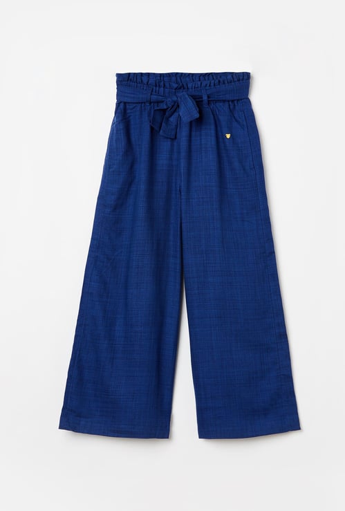 BOSSINI Girls Textured Flared Culottes