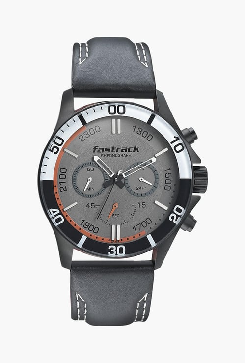 FASTRACK Men Analog Watch with Leather Strap - 3072NL01