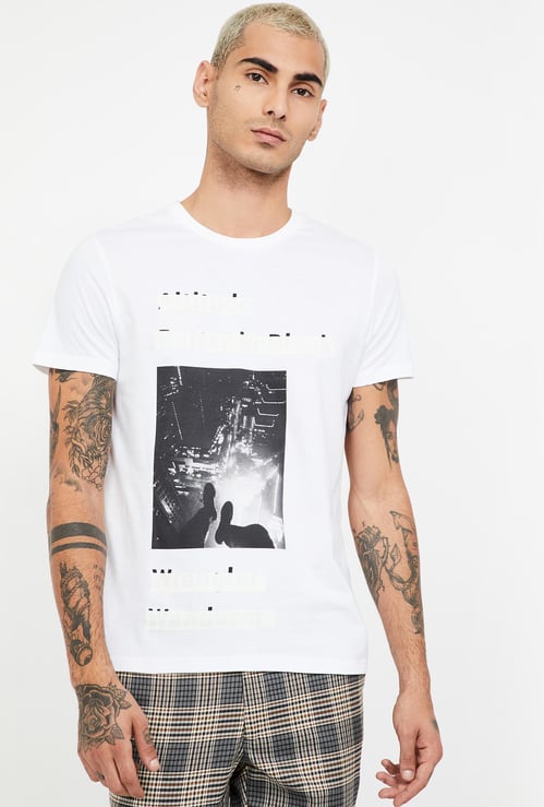 WRANGLER Graphic Print Regular Fit T-shirt