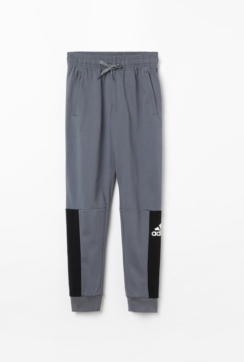 ADIDAS Panelled Drawstring Waist Joggers