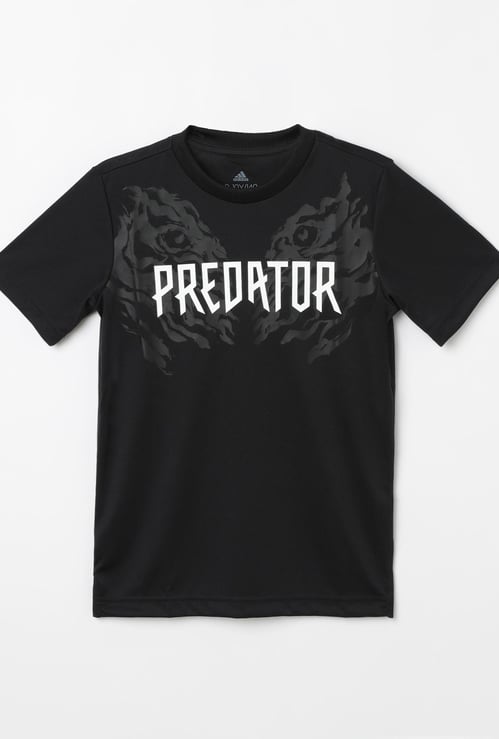 ADIDAS Printed Crew Neck T-shirt