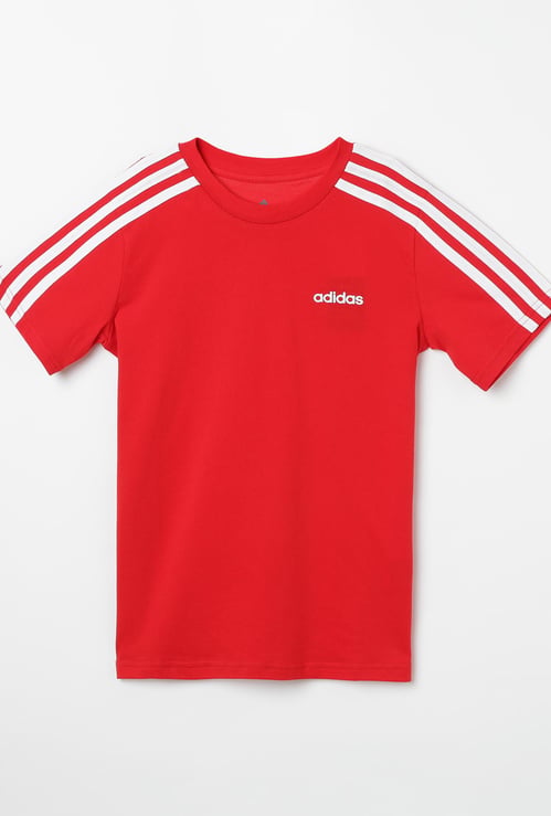 ADIDAS Solid Crew Neck T-shirt