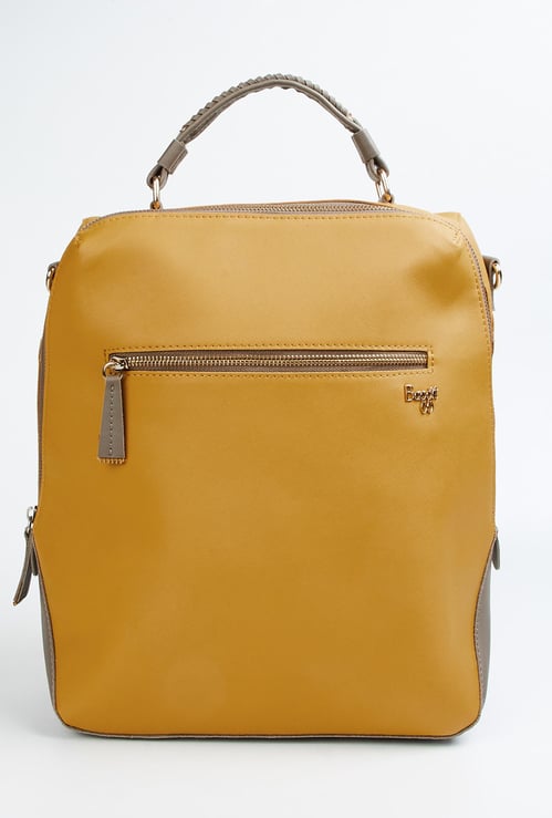 BAGGIT Women Solid Backpack