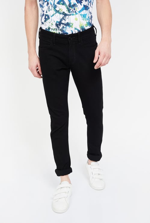 WRANGLER Solid Skinny Fit Jeans