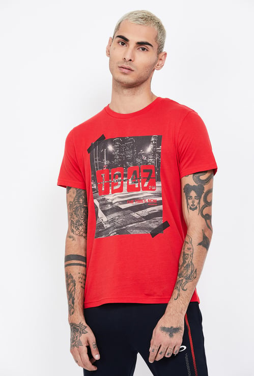 WRANGLER Graphic Print Short Sleeves Regular Fit T-shirt