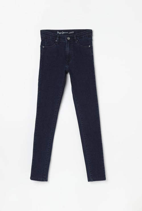 PEPE JEANS Solid Slim Fit Jeans