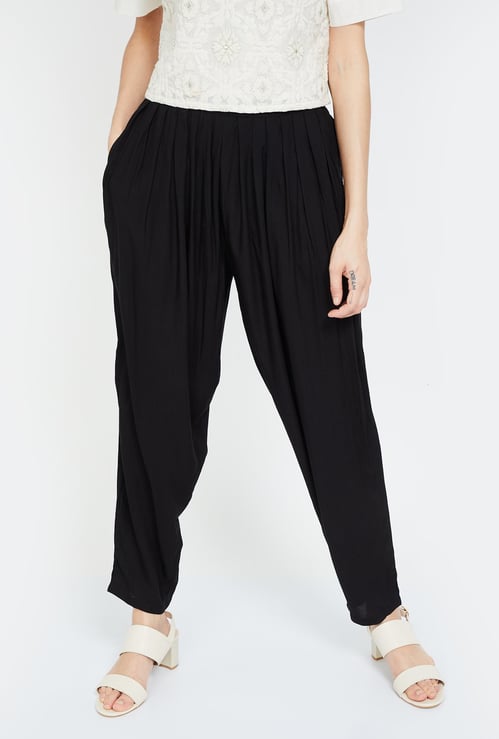 DE MOZA Solid Salwar Pants
