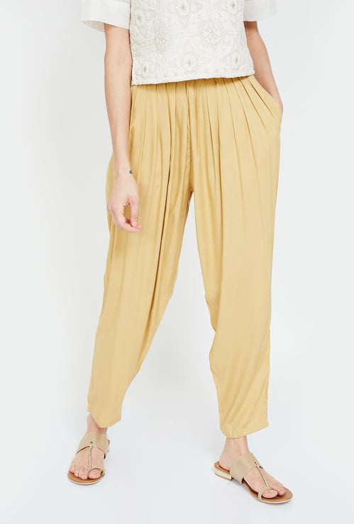 DE MOZA Solid Salwar Pants