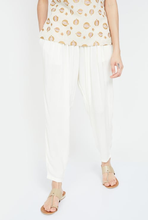 DE MOZA Solid Salwar Pants