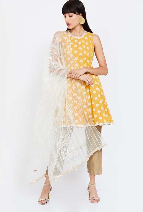 W Printed Dupatta