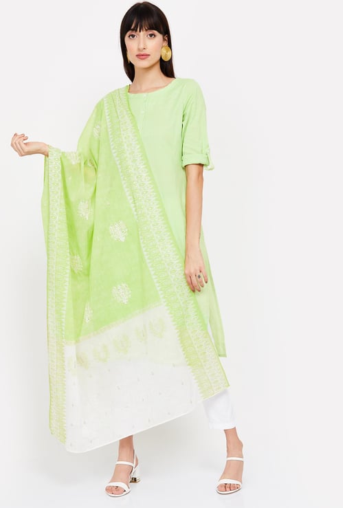 W Embroidered Dupatta