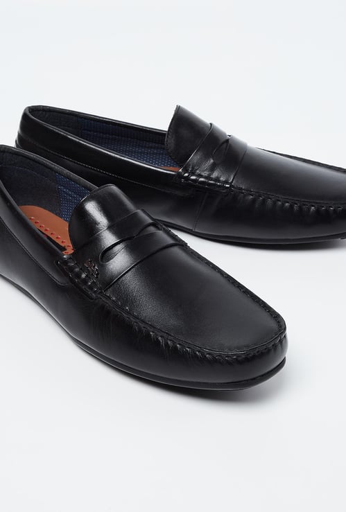 LEE COOPER Solid Loafers