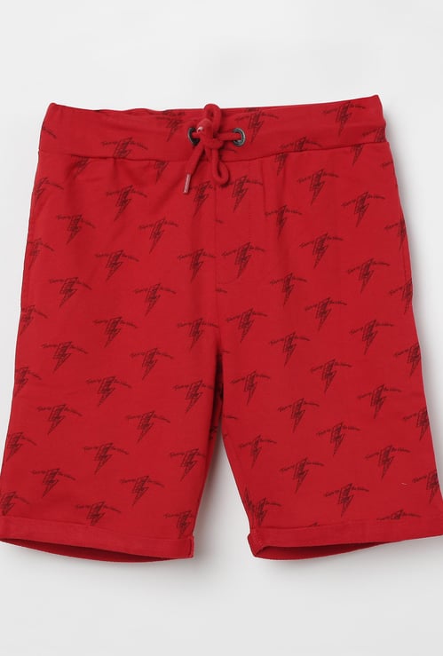 PEPE JEANS Printed Casual Shorts