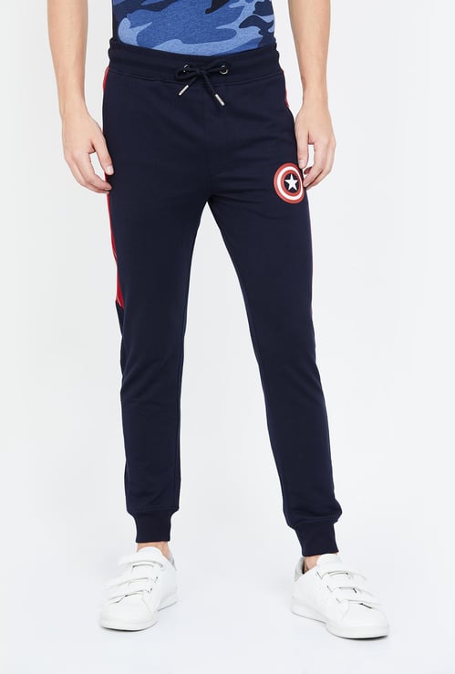 FREE AUTHORITY Patch Print Regular Fit Joggers