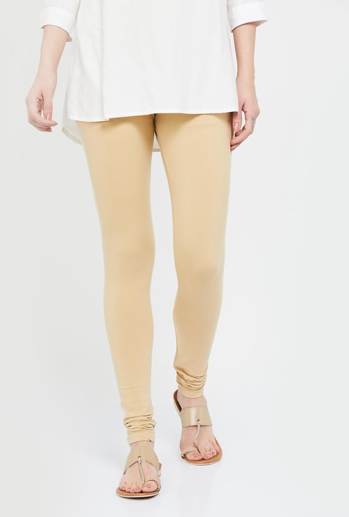 BIBA Solid Elasticated Churidar