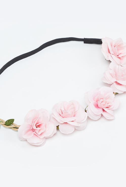 TONIQ KIDS Girls Floral Accent Hair Band