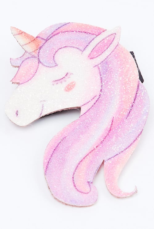 TONIQ KIDS Girls Unicorn Accent Alligator Clip