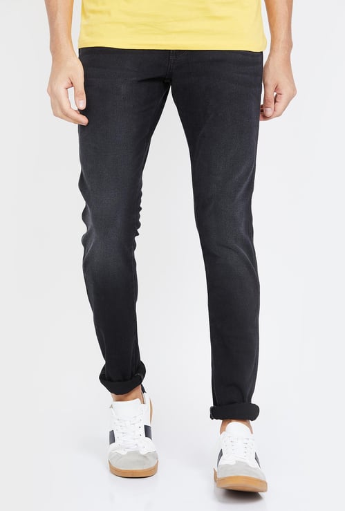 WRANGLER Vegas Stonewashed Skinny Fit Jeans
