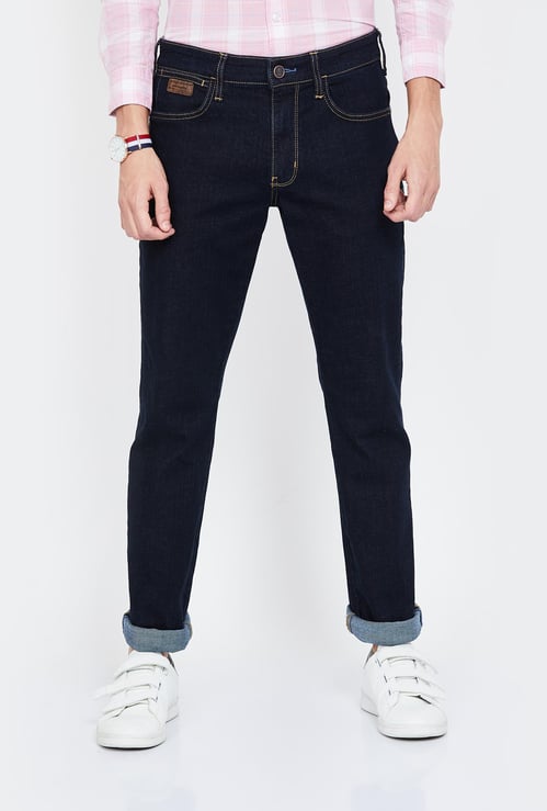 WRANGLER Solid Slim Fit Jeans