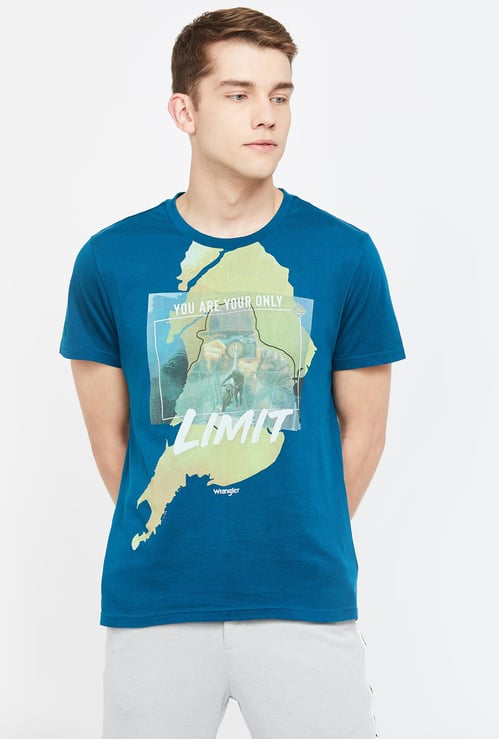 WRANGLER Graphic Print Regular Fit T-shirt