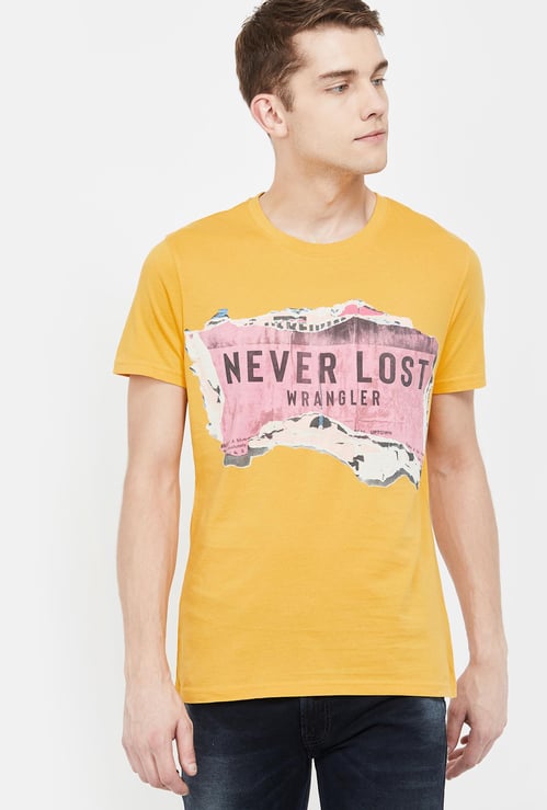 WRANGLER Graphic Print Regular Fit T-shirt