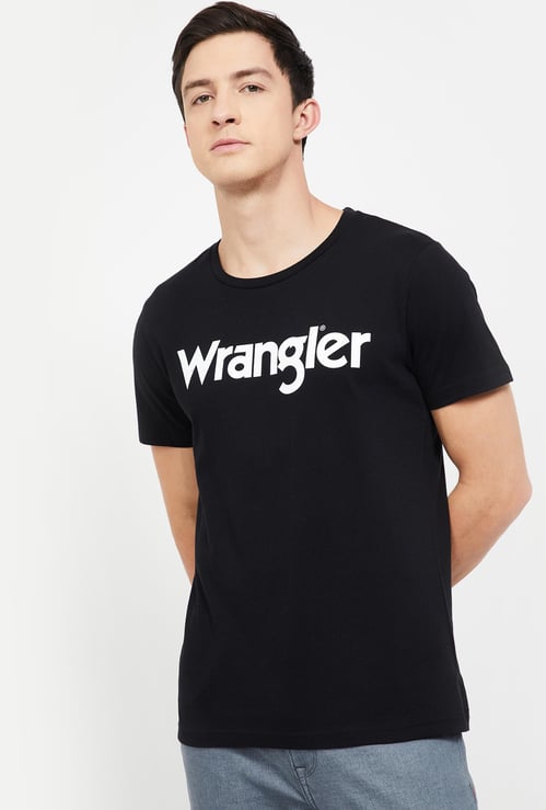 WRANGLER Typographic Print Regular Fit T-shirt