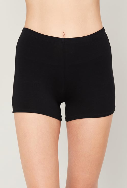 GINGER Solid Shapewear Shorts