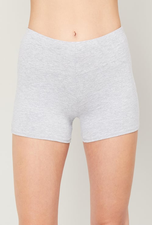 GINGER Solid Shapewear Shorts