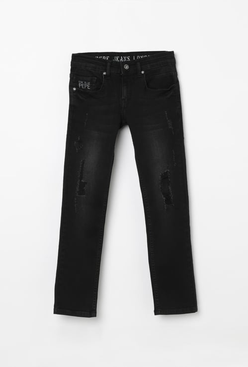 PEPE JEANS Stonewashed Slim Fit Jeans