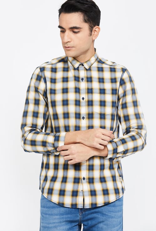 WRANGLER Checked Regular Fit Casual Shirt