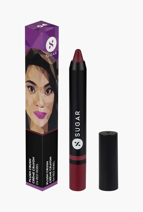 SUGAR Plush Crush Creme Crayon - 04 Red Rebel